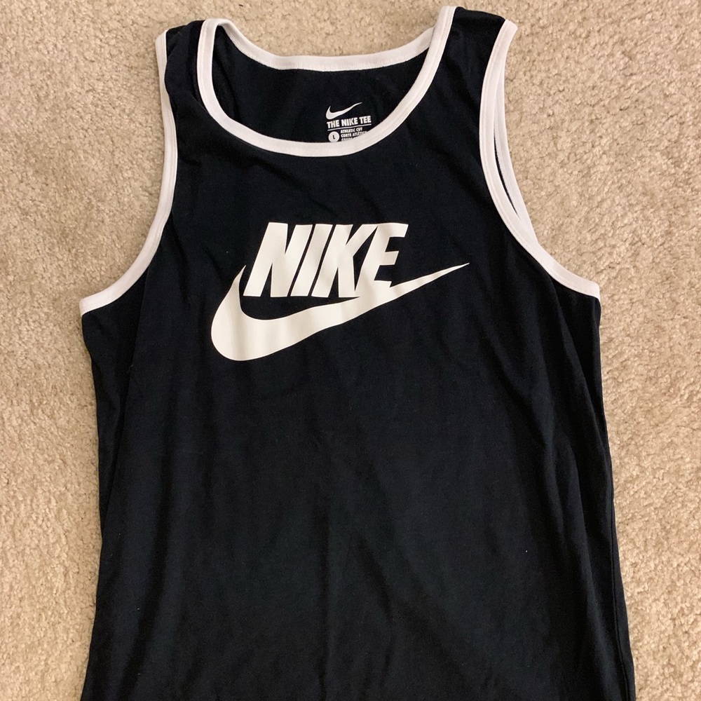 Nike Tank Top -size large. Used once